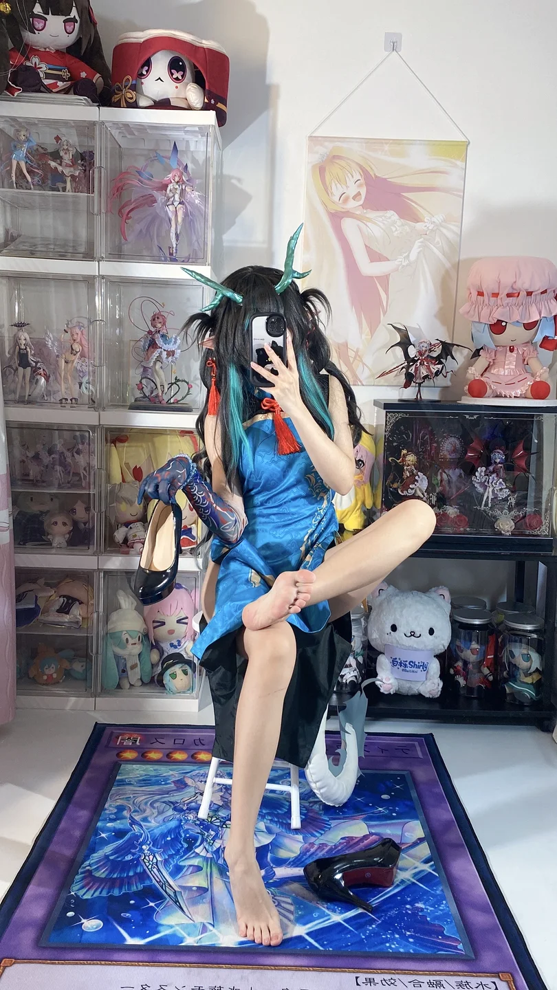 白栎Shirly - No.015 夕染尘烟 [130P,26V-7.01GB] 上 tg@simisebaisi 【丝足阁】011.webp